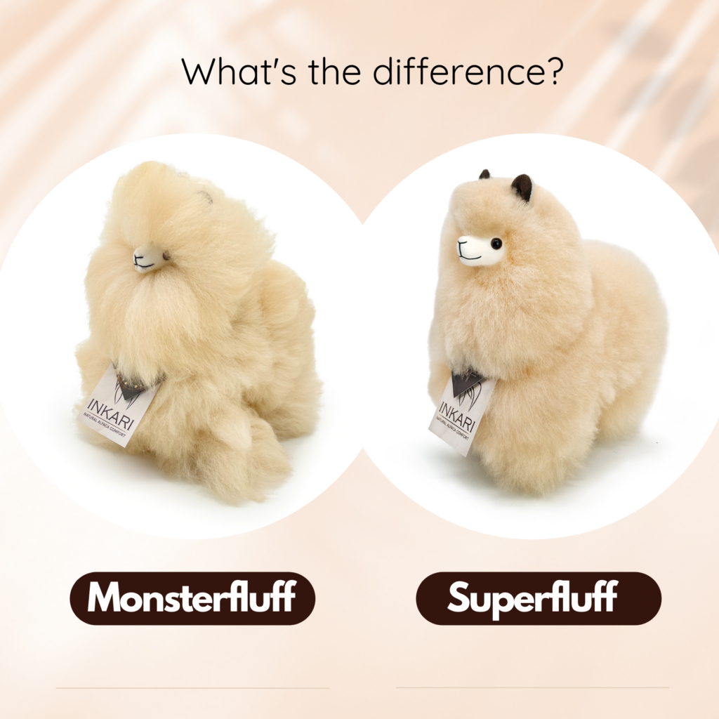 Inkari alpaca cuddly toy small naturals - Blonde