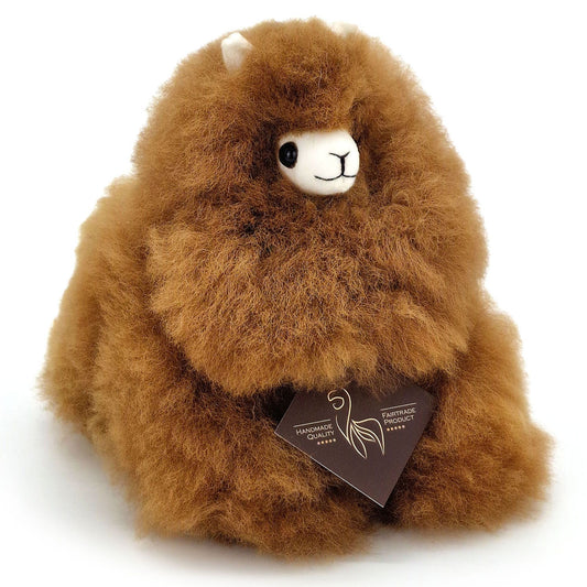 Inkari Alpaka Kuscheltier Mini Naturals - Blond