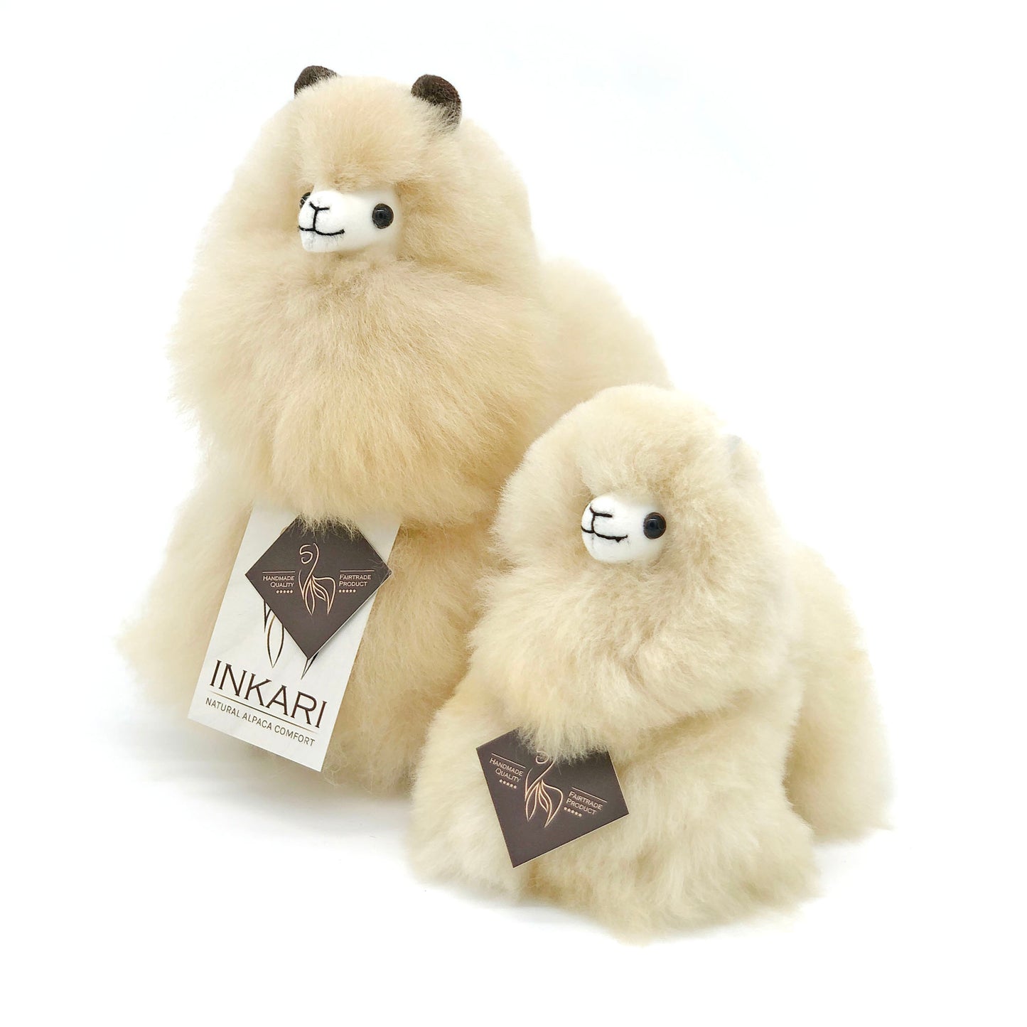 Inkari alpaca cuddly toy mini naturals - Blond