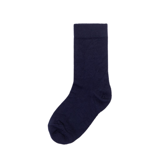Joha dunne wollen sokken - Navy