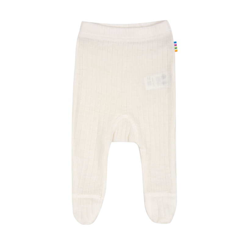 Joha Wollleggings mit Frühchenfüßen - Natur