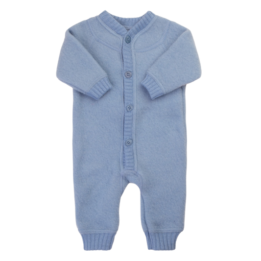 Joha Wollfleece-Overall – Blau