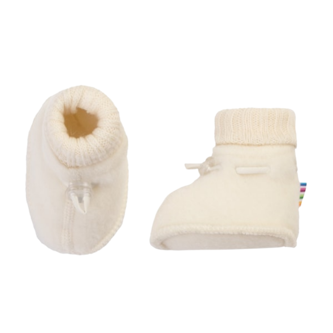 Joha Wolfleece Hausschuhe – Natur