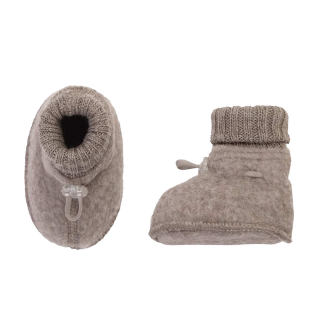 Joha wolfleece slofjes – Sesam