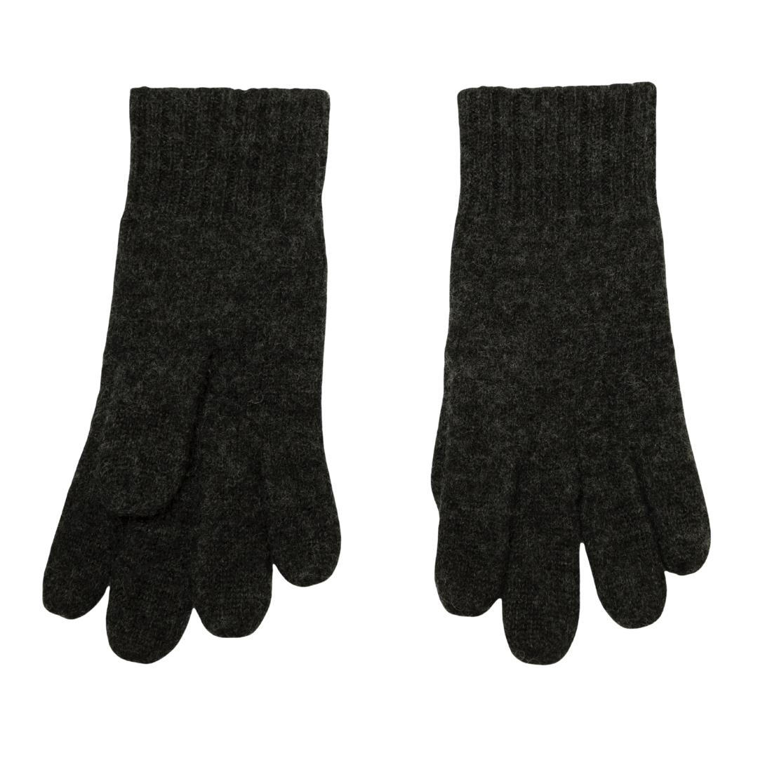 Joha wollen handschoenen dames – Dark Grey Melange