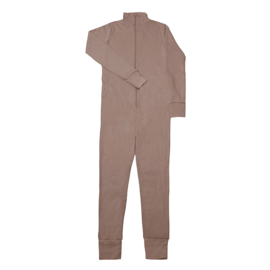 Joha woolen jumpsuit women - Light Brown