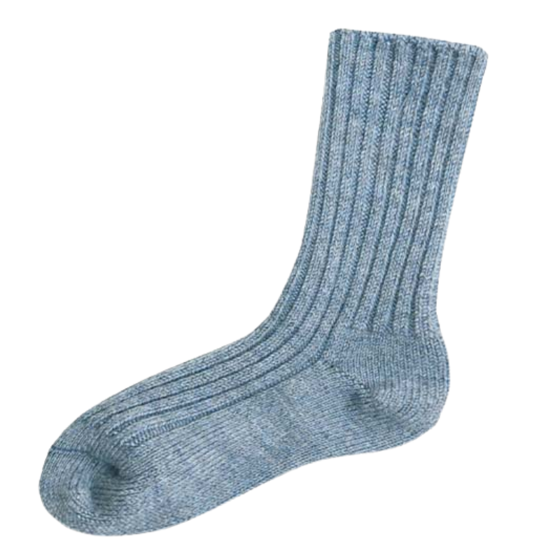 Joha Wollsocken - Blau meliert