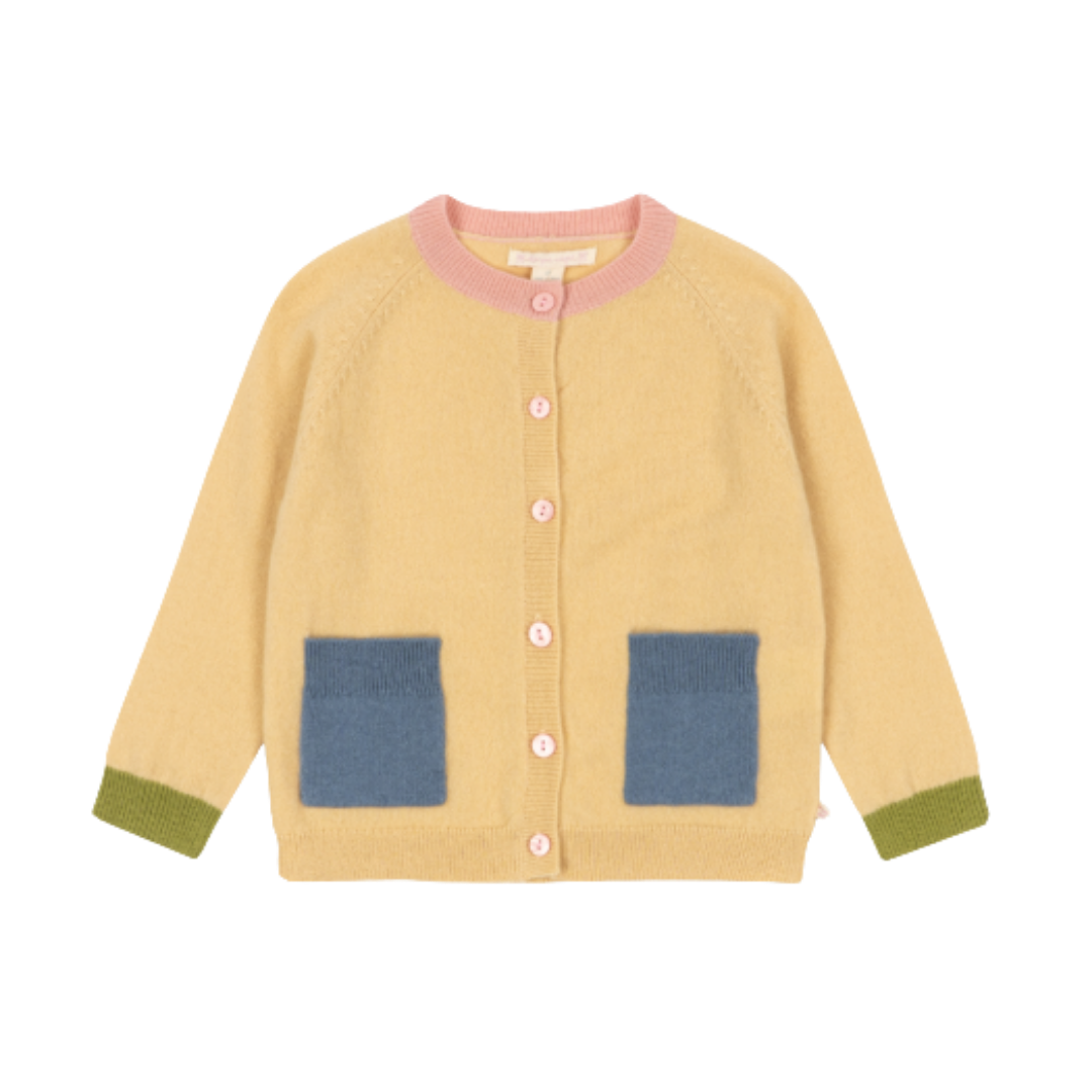 Konges Sløjd wollen vestje Coletti - Yellow