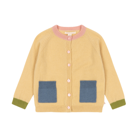 Konges Sløjd wollen vestje Coletti - Yellow
