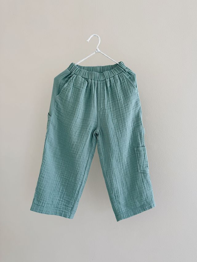 Lalaby katoenen broek Maxi – Pool
