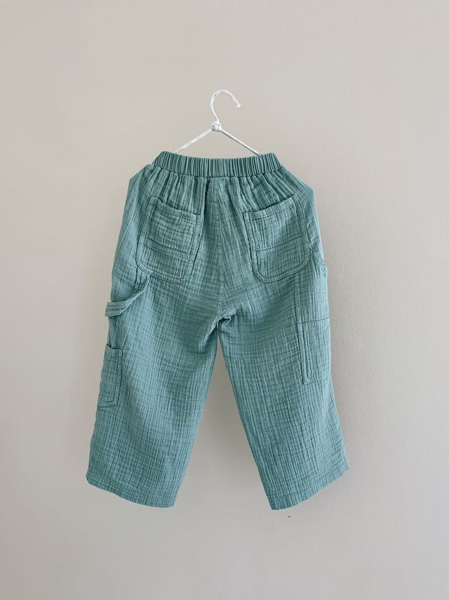 Lalaby katoenen broek Maxi – Pool