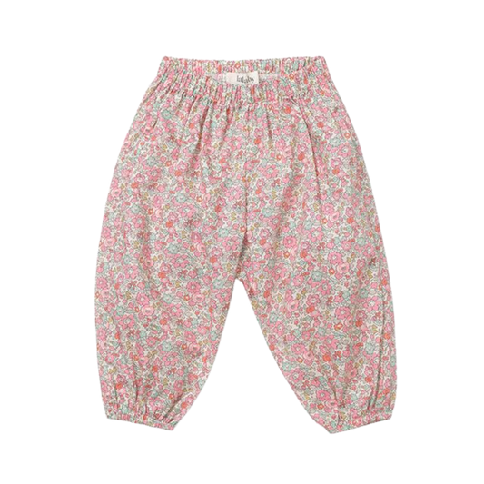 Lalaby katoenen baby broekje Pixie – Pink Betsy