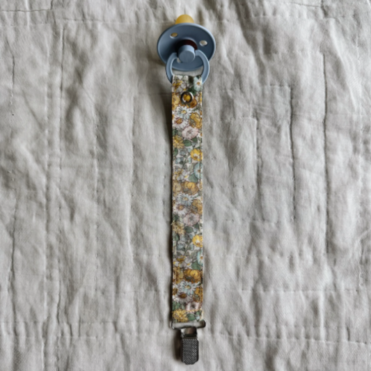 Lalaby cotton pacifier cord – Sunkissed