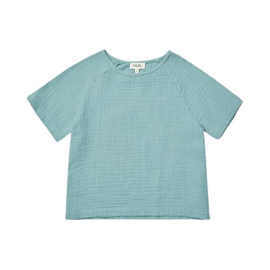 Lalaby Baumwoll-T-Shirt Paolo – Pool