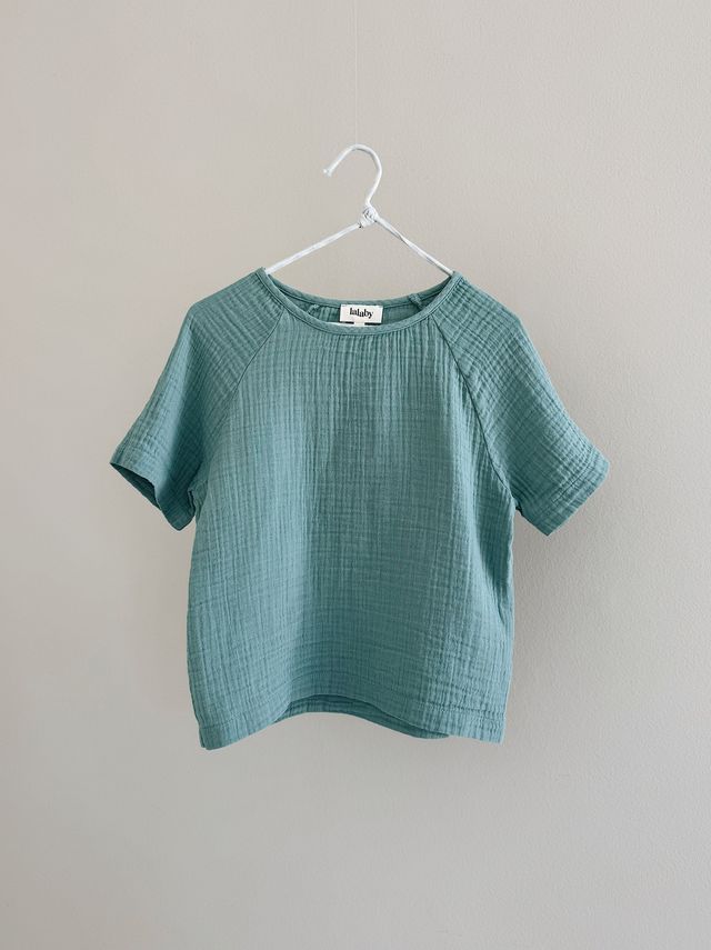 Lalaby Baumwoll-T-Shirt Paolo – Pool