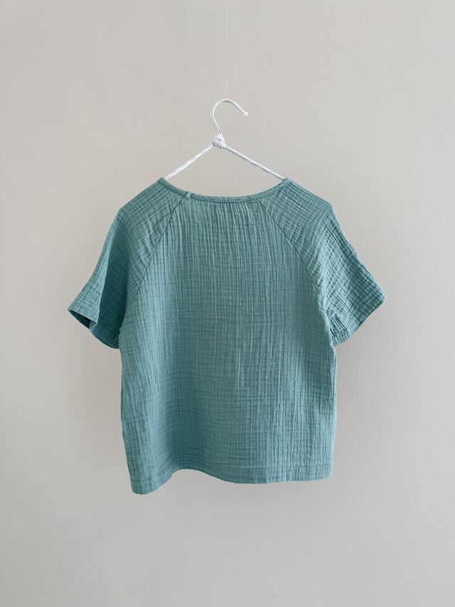 Lalaby Baumwoll-T-Shirt Paolo – Pool