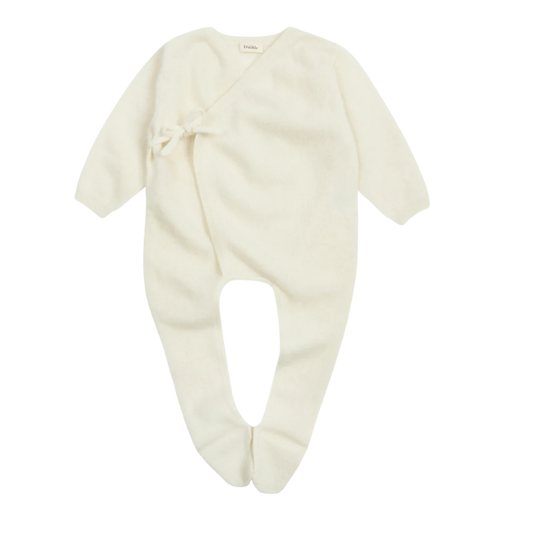 My Little Freckle Kaschmir-Neugeborenen-Outfit – Elfenbein