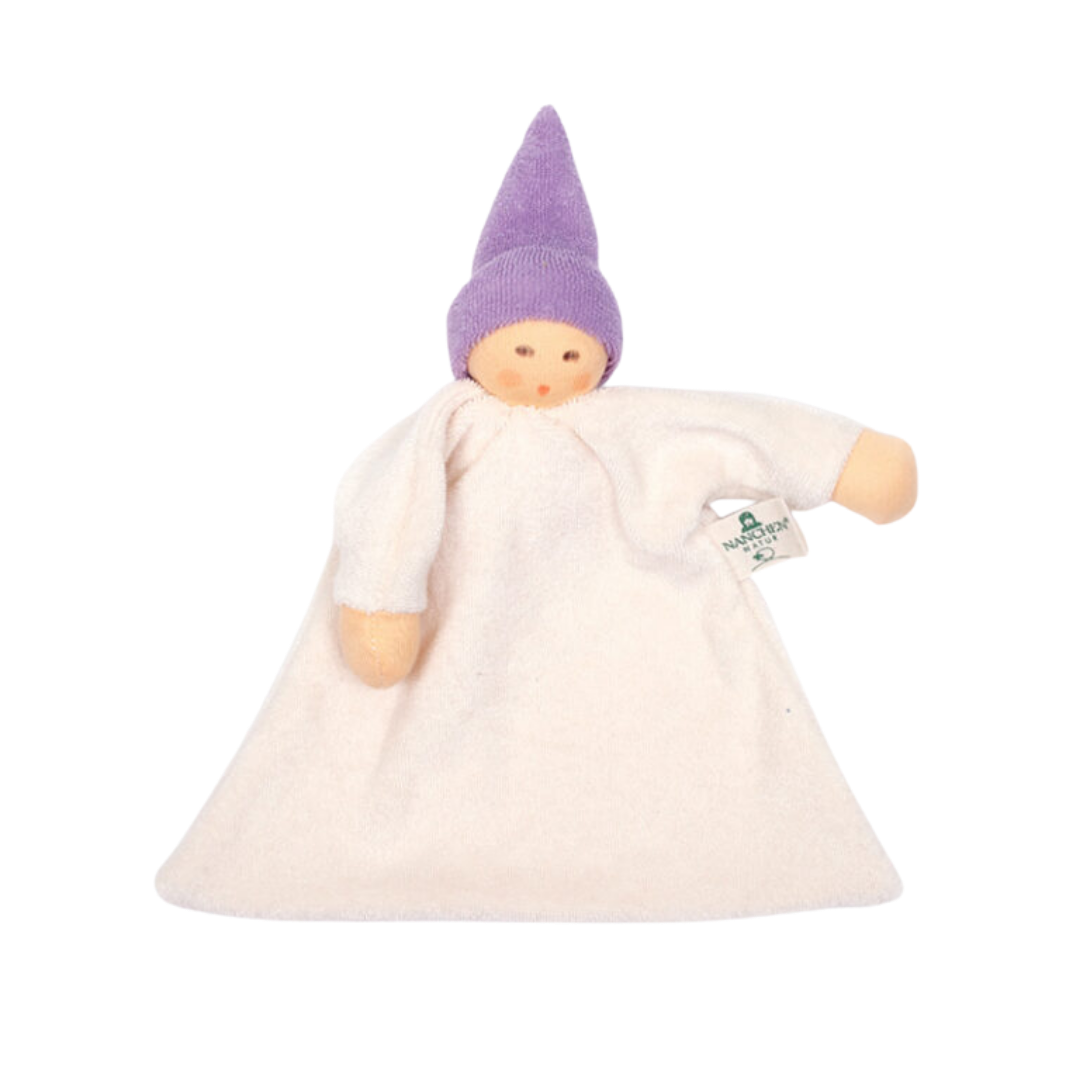 Nänchen Natur knuffeldoekje Nuckel – Flieder