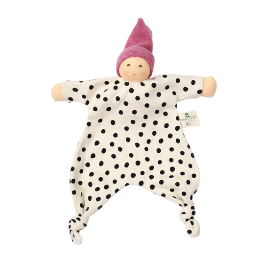 Hvid Teddy Tokki - Mokka