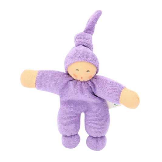 Hvid Teddy Tokki - Mokka