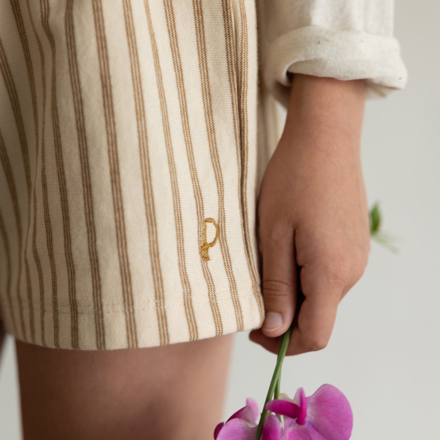 Phil & Phae beach shorts - Stripes