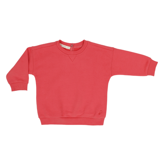 Phil & Phae chunky baby sweater - Coral