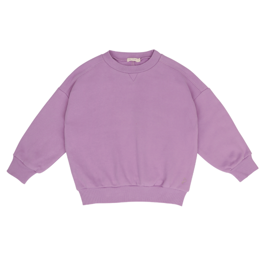 Phil &amp; Phae Grobstrickpullover aus Bio-Baumwolle - Helles Flieder