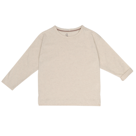 Phil & Phae oversized longsleeve tee linnenmix - Naturel