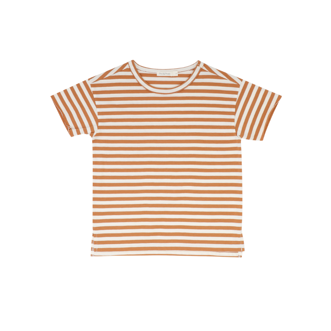 Phil & Phae oversized tee stripes - Hazel