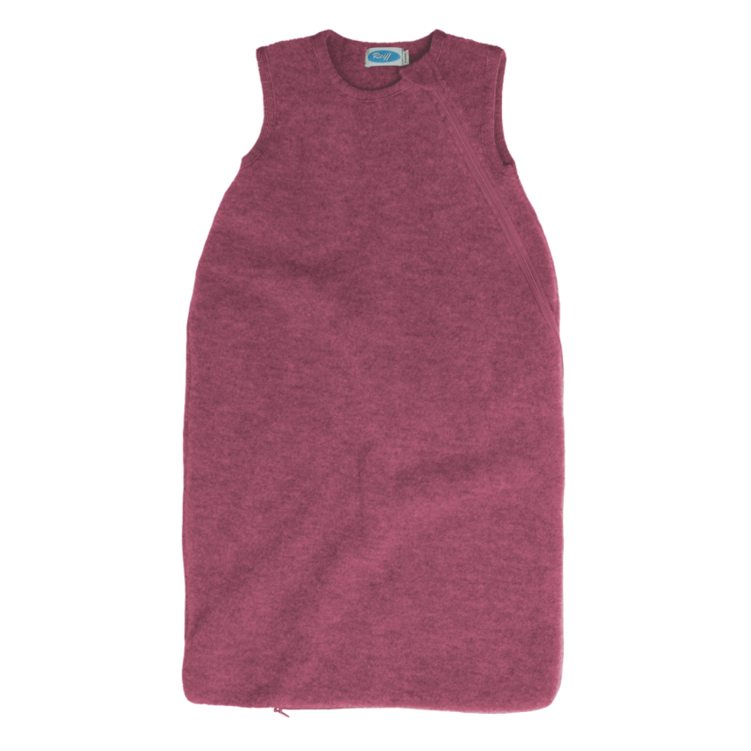 Reiff wolfleece slaapzak mouwloos – Mauve