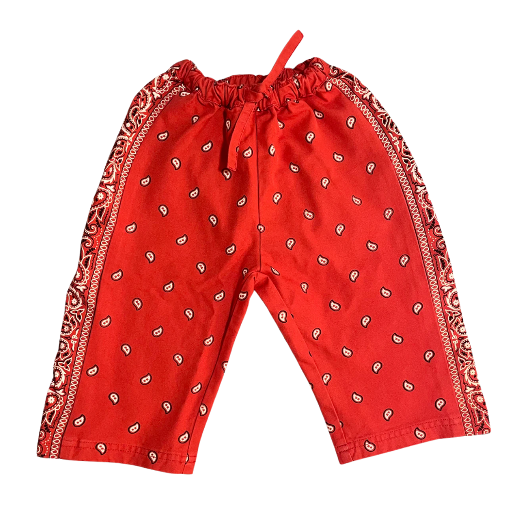 Rory George katoenen bandana broekje - Red