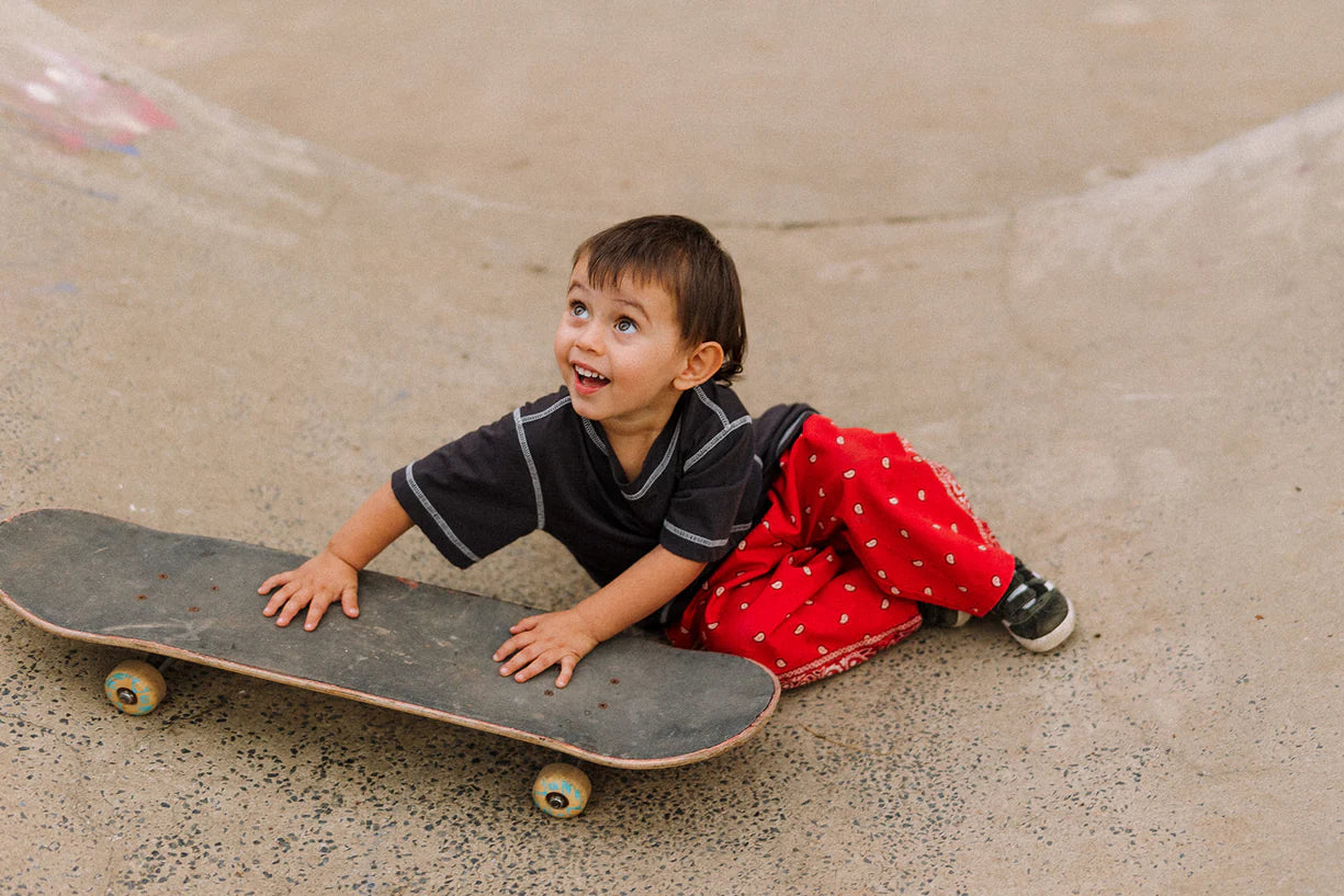Rory George katoenen bandana broekje - Red
