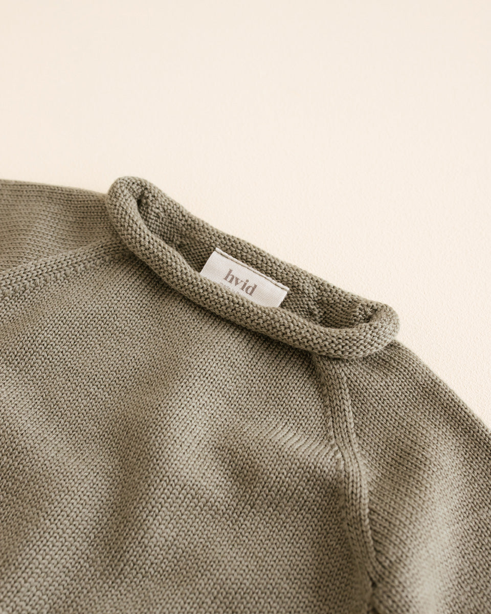 Hvid-Pullover Georgette – Artischocke