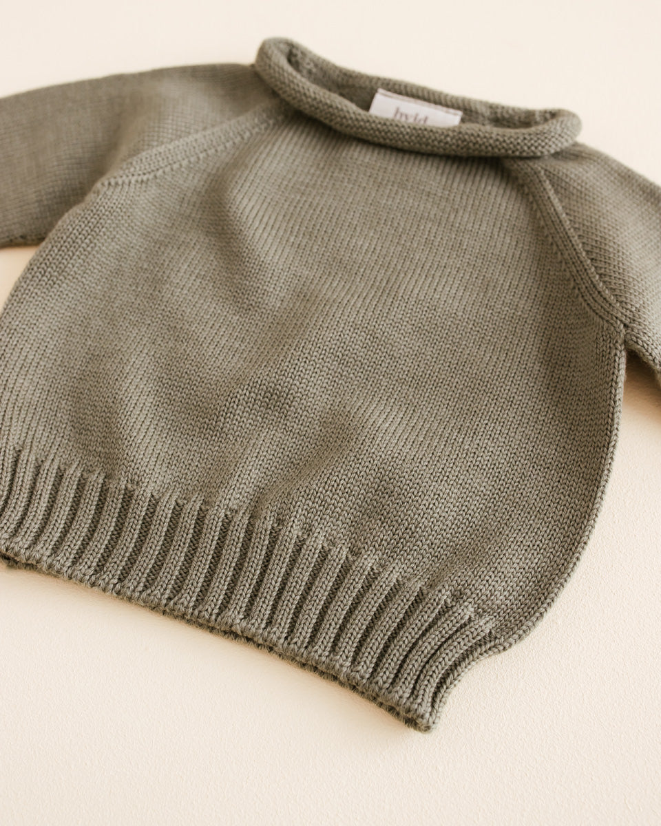 Hvid-Pullover Georgette – Artischocke