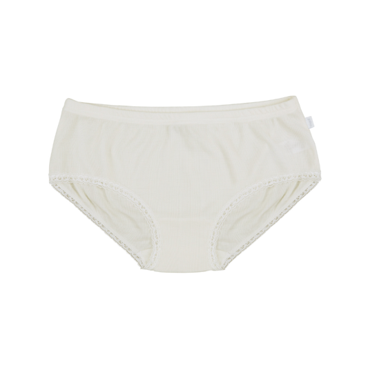Joha wool/silk hipster women - Off-white
